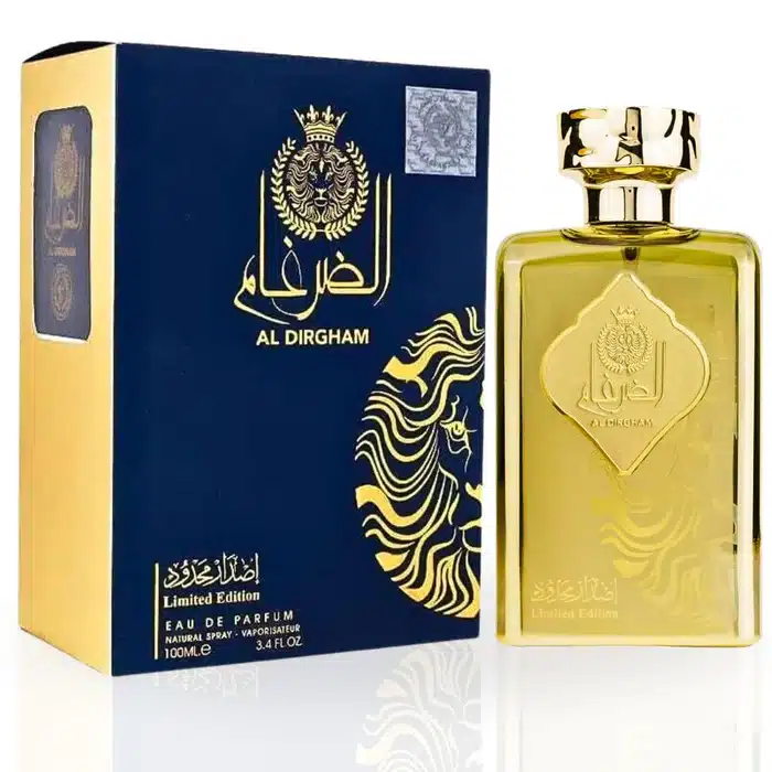 Al Dirgham Limited Edition EDP Spray 100ML By Ard Al Zaafaran | Long Lasting, Luxurious, Floral Fragrance