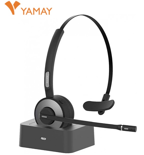 Yamay M98 Bluetooth Headset with Noise‑Canceling Microphone